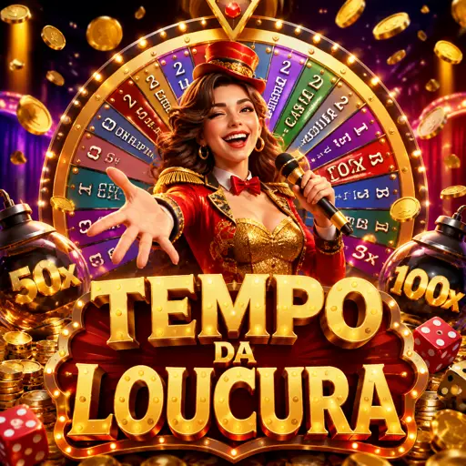 Card do Dado Gigante ao Vivo, dado branco gigante rolando sobre a mesa do estúdio