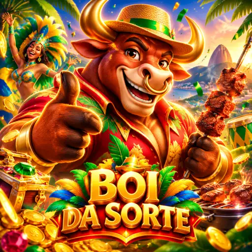 Arte do jogo Fortune Ox com tema de boi dourado