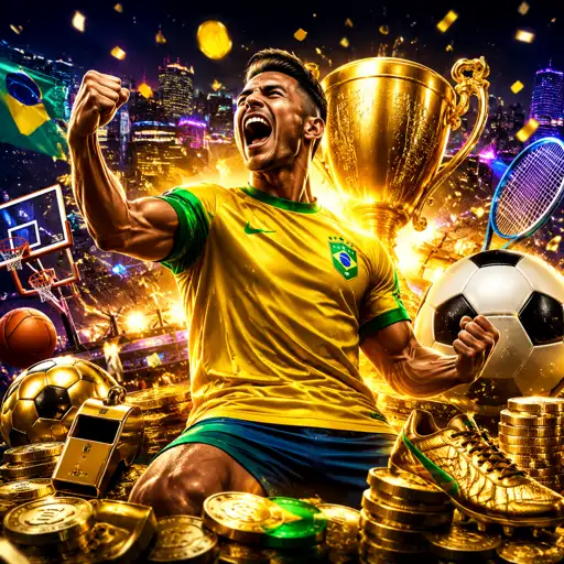 Painel de odds esportivas em tela escura