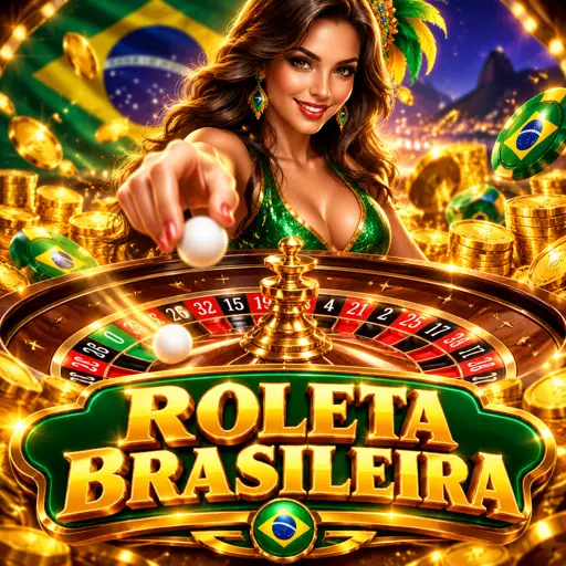 Roleta brasileira ao vivo com dealer em português girando a roda em estúdio