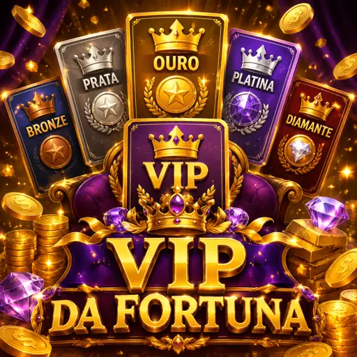 Níveis do programa VIP com destaque dourado